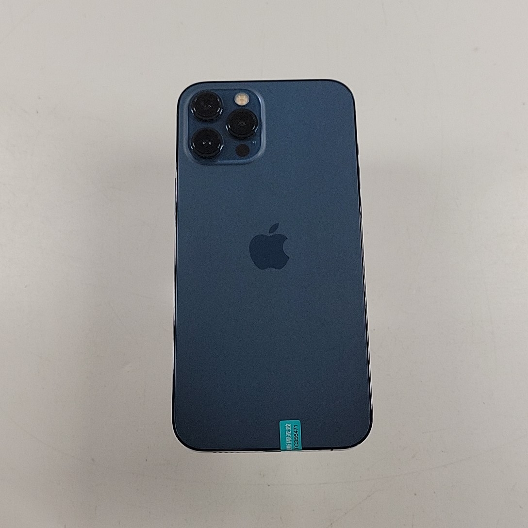 苹果【iPhone 12 Pro Max】5G全网通 海蓝色 128G 国行 99新 