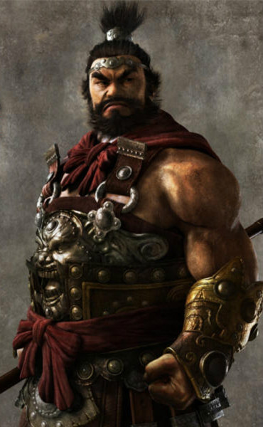 称号野人熊,手使一条虎尾三节棍,在战场上所向披靡,其力量在常茂之上