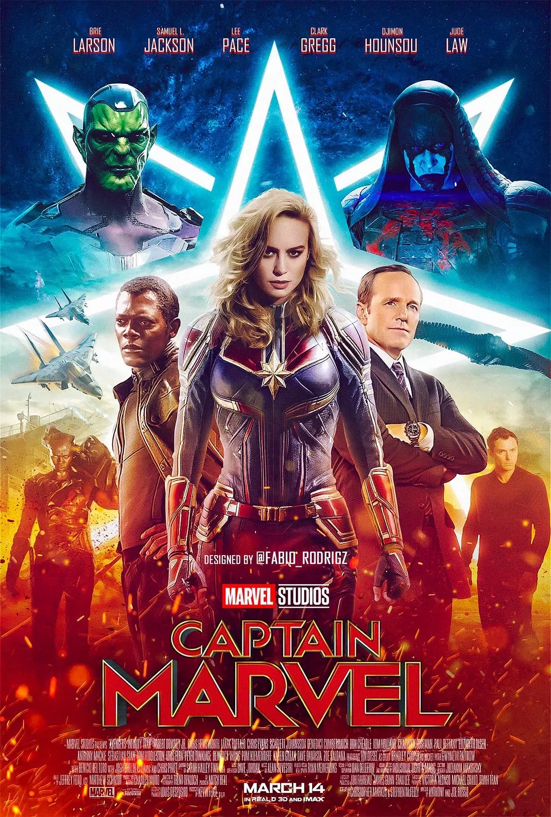 惊奇队长(电影)《惊奇队长》(captain marvel)是漫威影业出品的一部