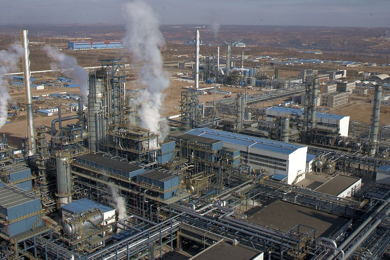 煤液化 (非生物)