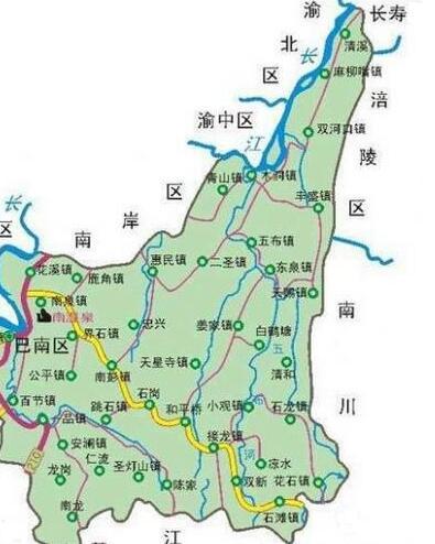 重庆老巴县地图图片