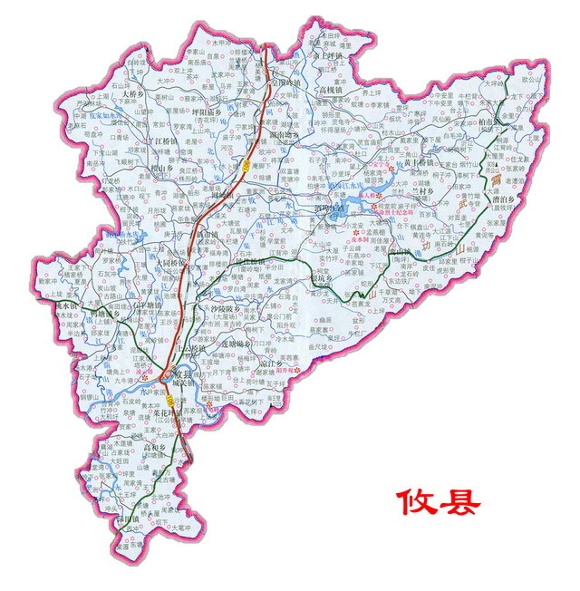 攸县地图 县城图片
