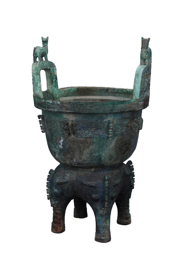 商代鹿耳四足青铜甗 (文化遗产)