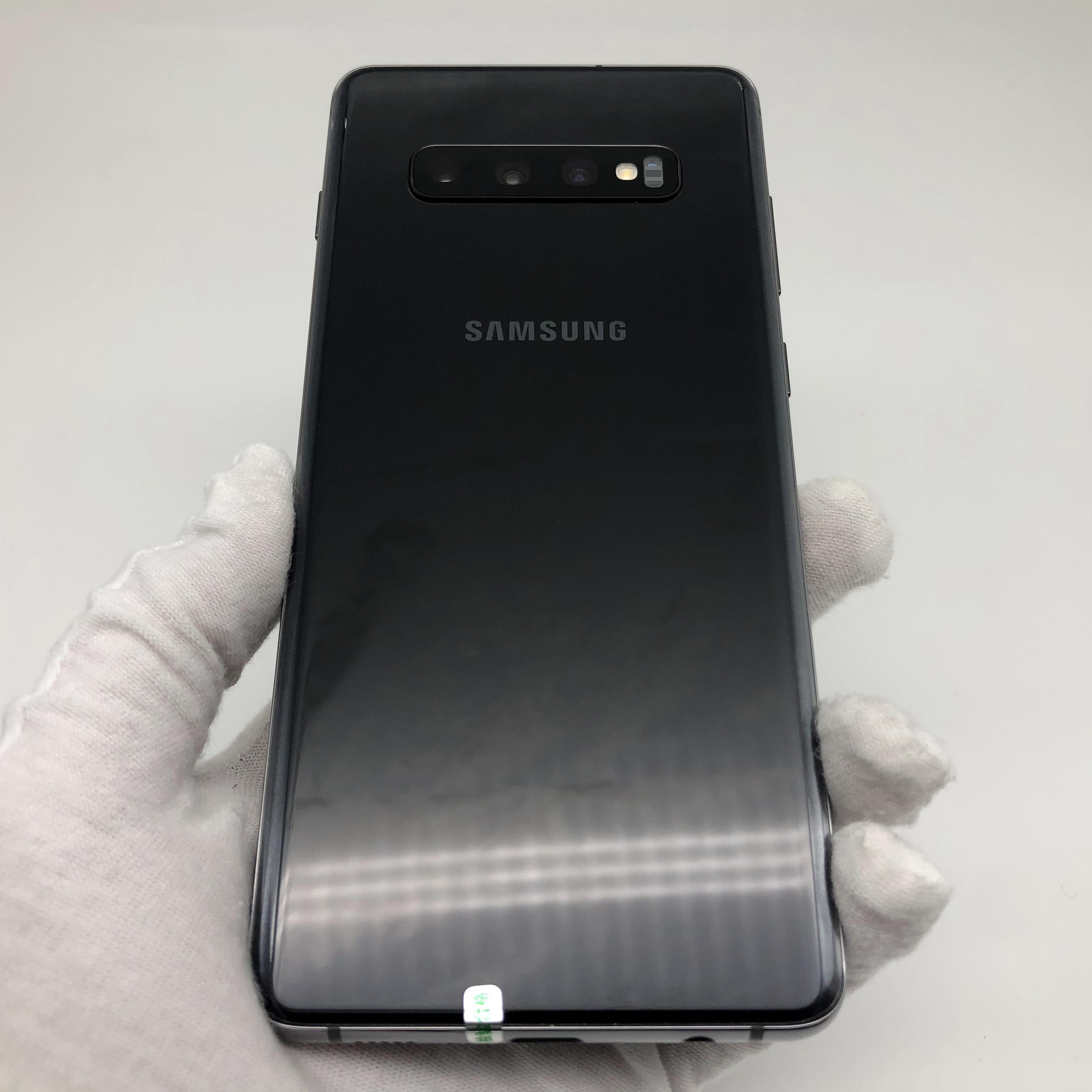 三星【galaxy s10 】全网通 黑色 8g/128g 国行 95新 真机实拍
