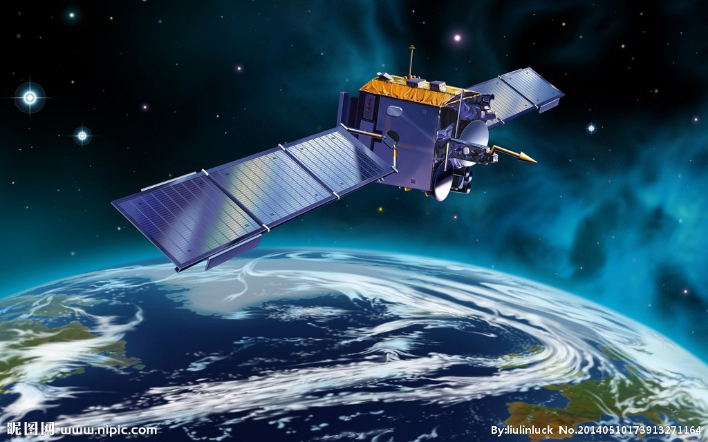 轨道并按闭合轨道做周期性运行的天然天体,人造卫星一般亦可称为卫星