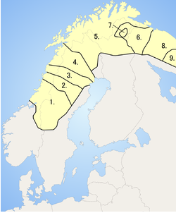 使用该语言的是萨米人,他们主要分布在北欧的芬兰北部,挪威,瑞典和