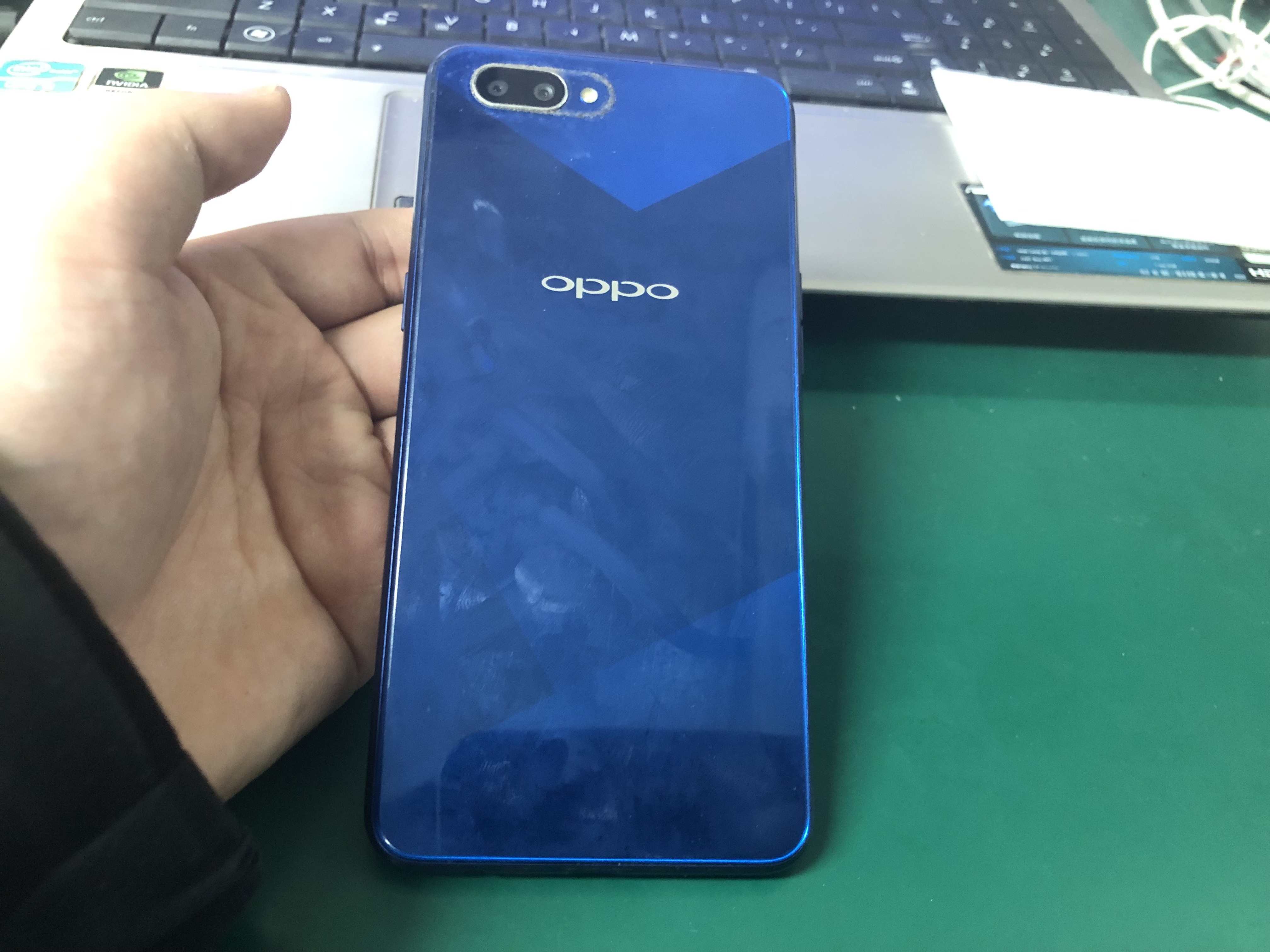 oppo【OPPO A5】4G全网通 蓝色 4G/64G 国行 8成新 