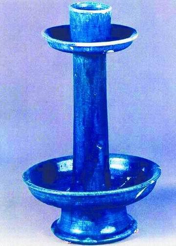 蓝釉灯(文化遗产)