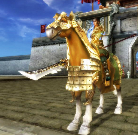 玉兰白龙驹 (其他游戏相关)