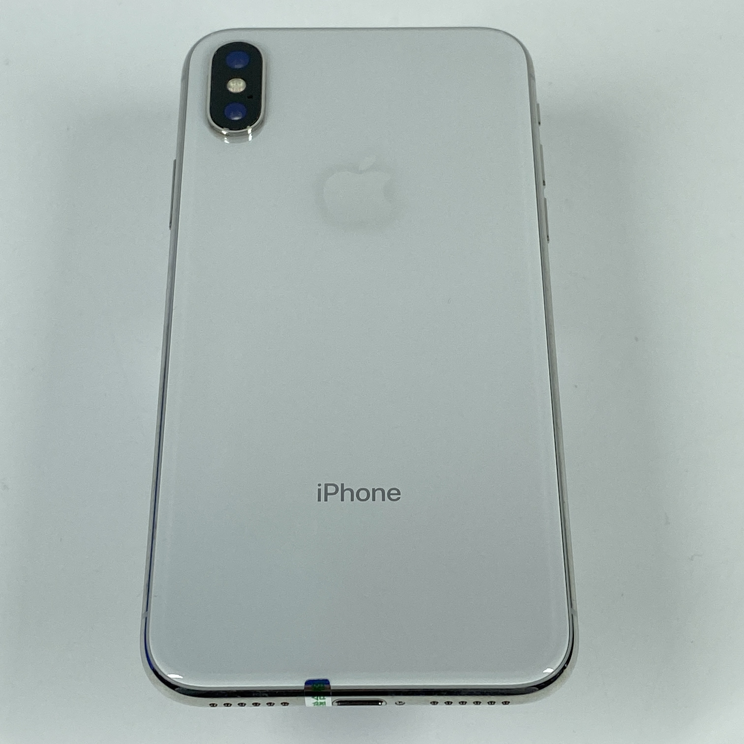 苹果【iPhone X】4G全网通 银色 256G 国行 8成新 真机实拍