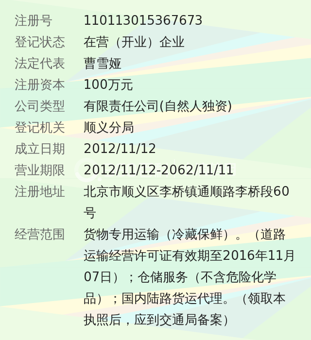 北京美亚捷捷物流有限公司