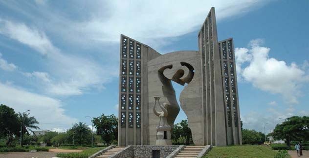 面向几内亚湾的西非国家多哥