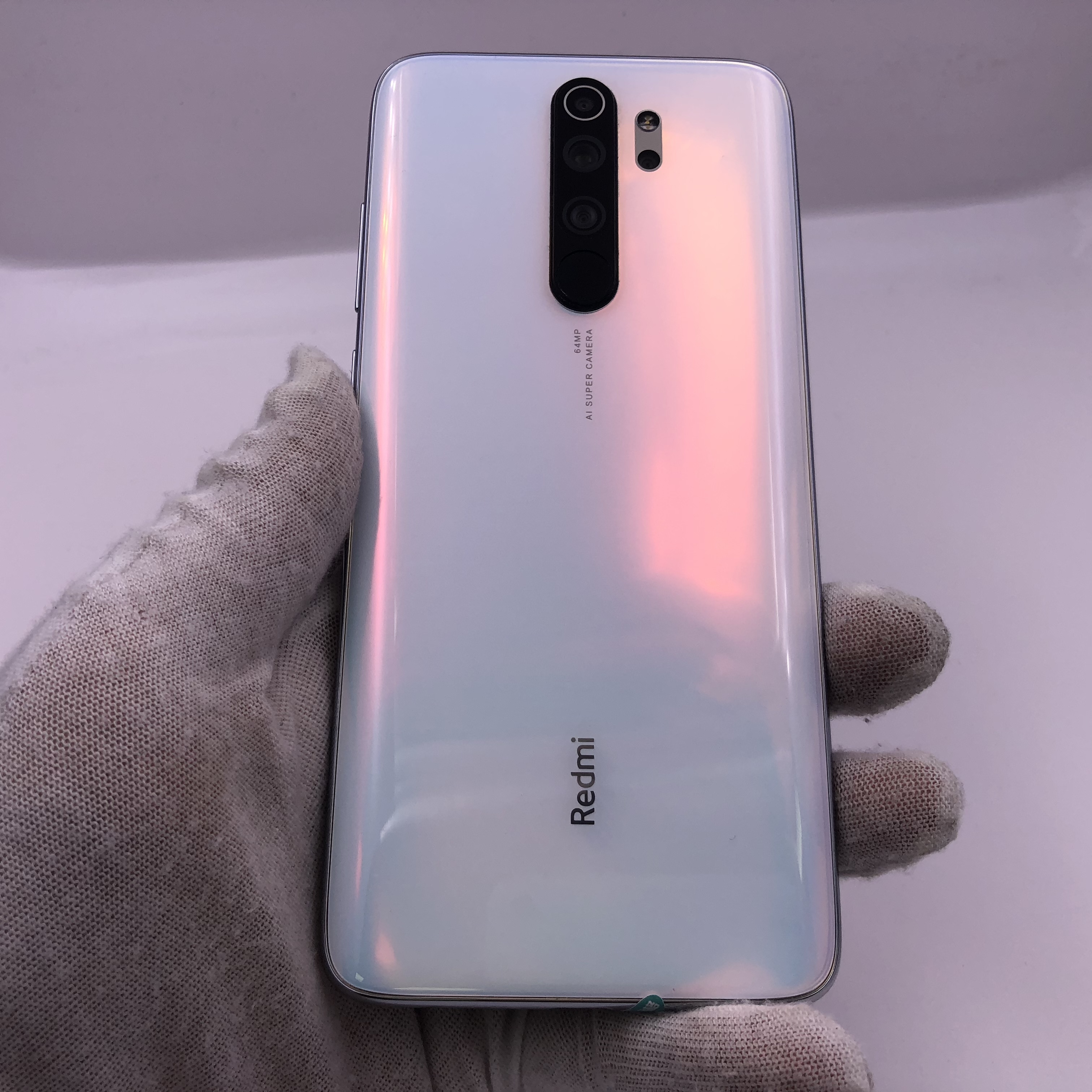 小米【红米note 8 pro】全网通 贝母白 6g/64g 国行 8成新