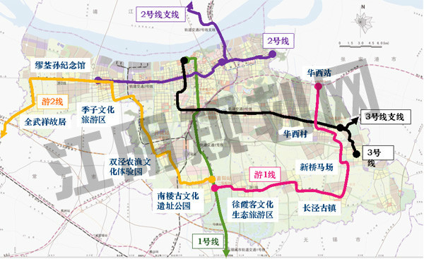 江阴地铁规划图最新版图片