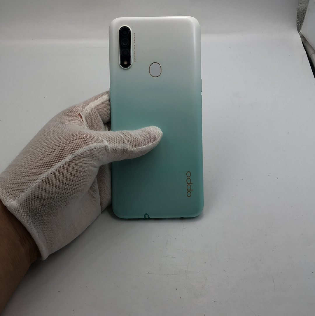 官方质检9成新 国行 天青色 6g/128g 4g全网通 oppo a8