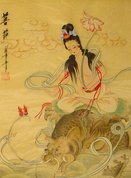 骑龙(词汇)骑龙观音,又称龙头观音(辟支佛身)是观