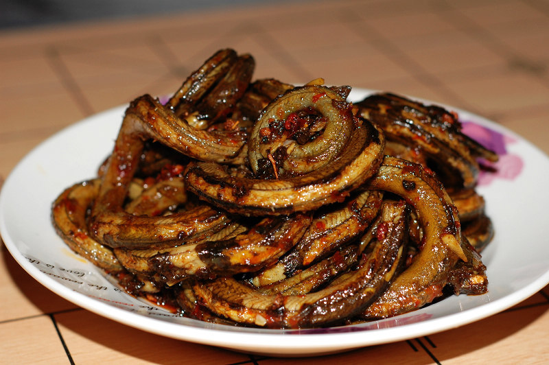 盘鳝(其他)此菜发源于湖北宜城市,历史上楚国都城在此市境内.