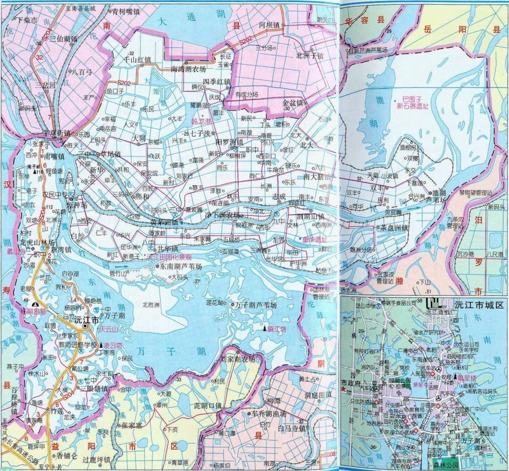 沅江市湖南省益阳市下辖市