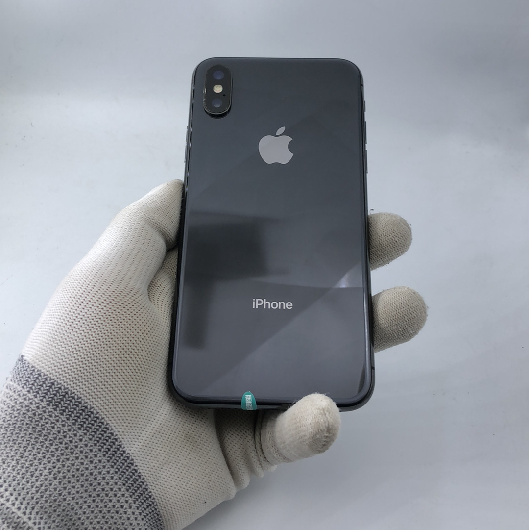 苹果【iphone x】4g全网通 深空灰 64g 国行 95新
