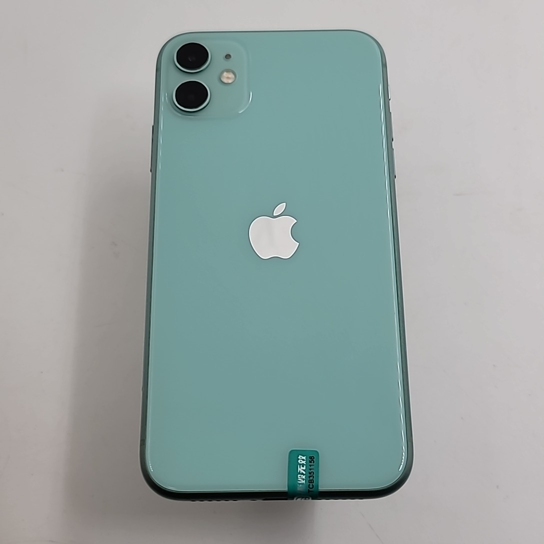 苹果【iphone 11】绿色 64g 国行 9成新