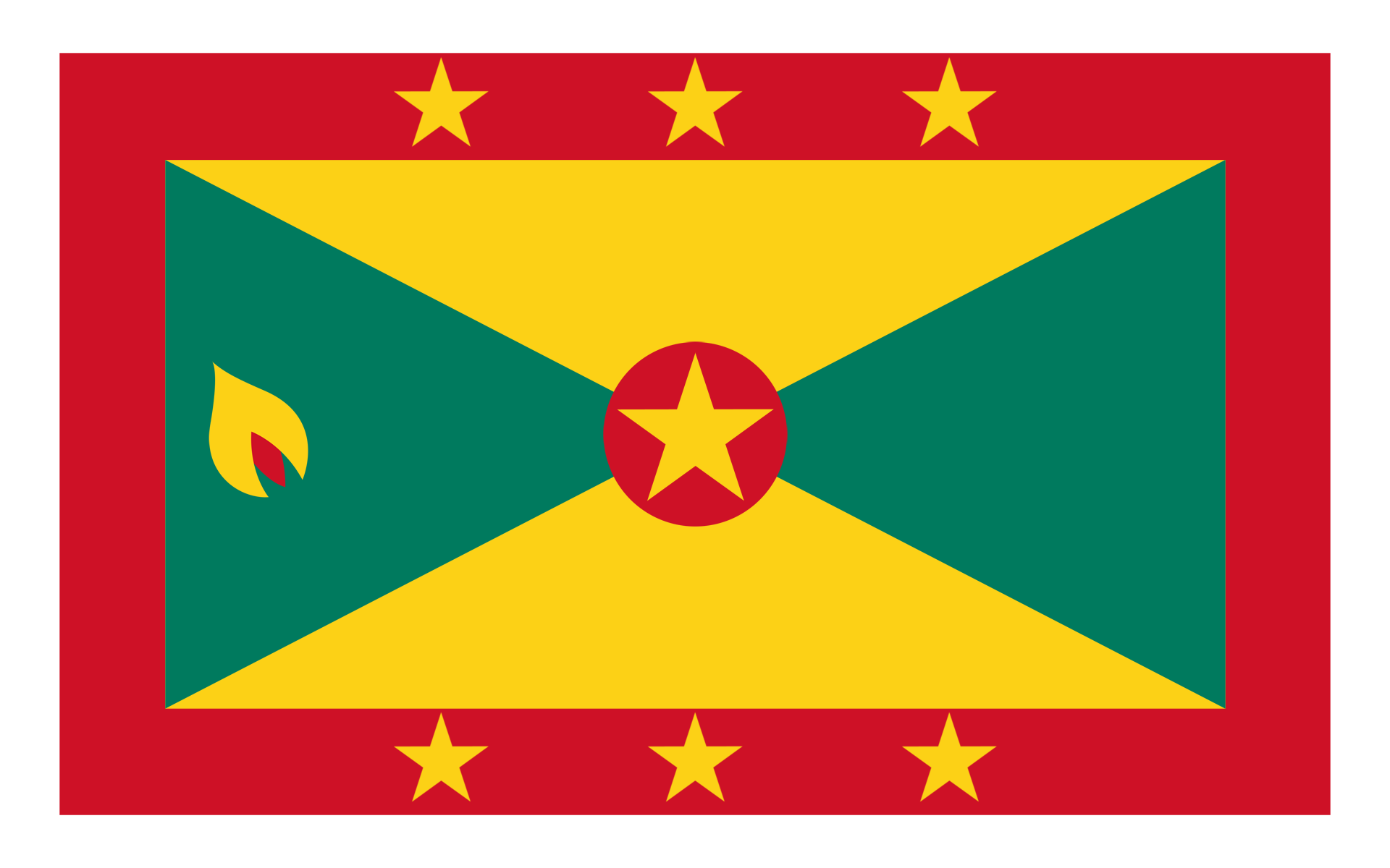 格林纳达国旗图片