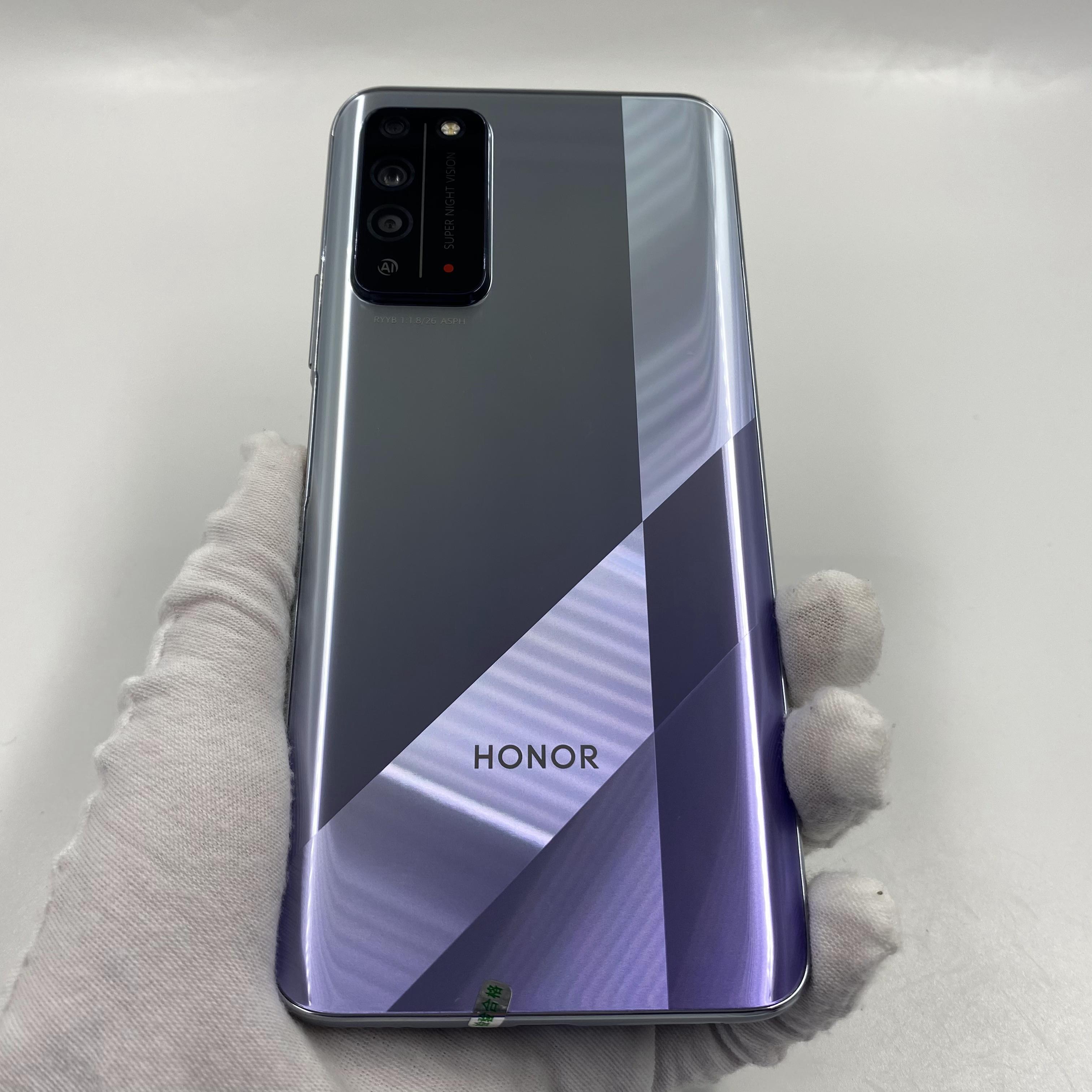 官方质检95成新 5g全网通 光速银 8g/128g 国行 荣耀 荣耀 x10 5g