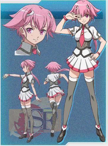 狮子堂秋叶(动漫人物)本作的主人公,讨厌吃西红杮,狮子堂五姐妹中的三