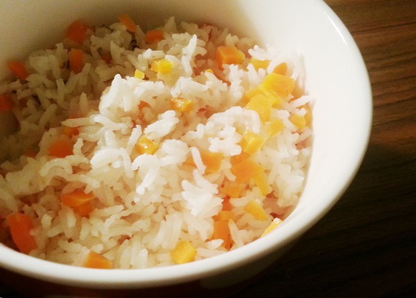 香甜胡萝卜米饭图片