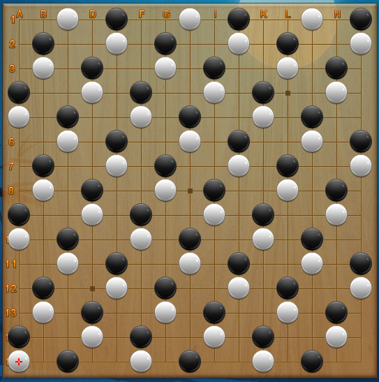 五子棋阵法图片
