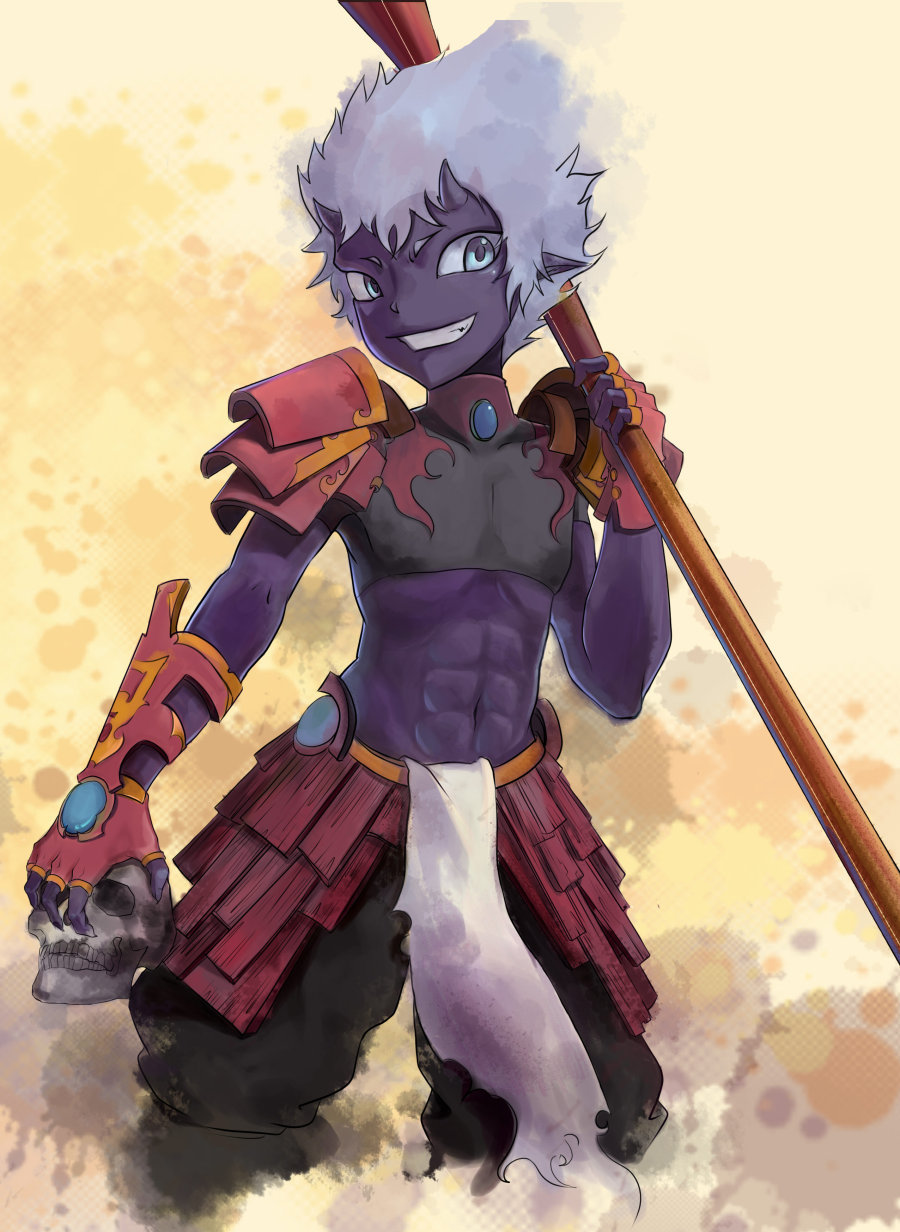 "另外,青鬼也是中国漫画《御狐之绊》中的一个反派人物.