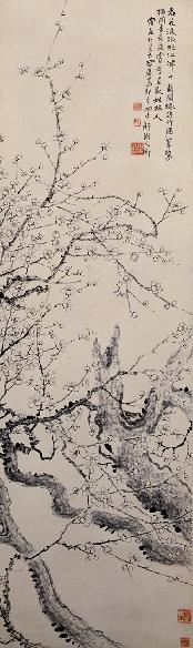 陈师曾梅花图轴 (文化遗产)