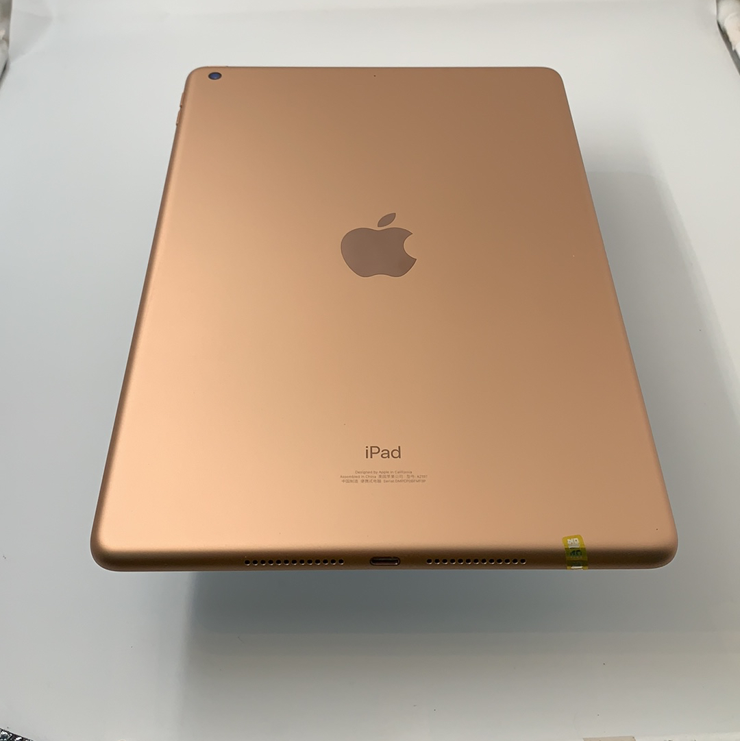 苹果【iPad 2019款10.2英寸】WIFI版 金色 32G 国行 99新 