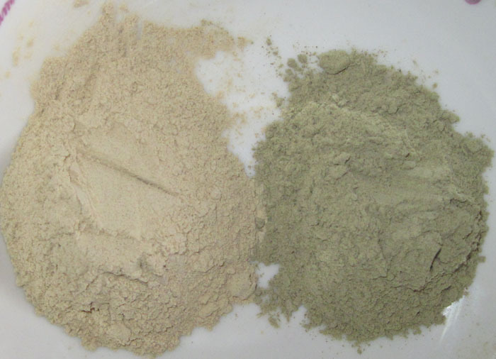 淀粉粒甚多,单粒圆形,半圆形或圆多角形,直径4~30微米;复粒由2~10余分