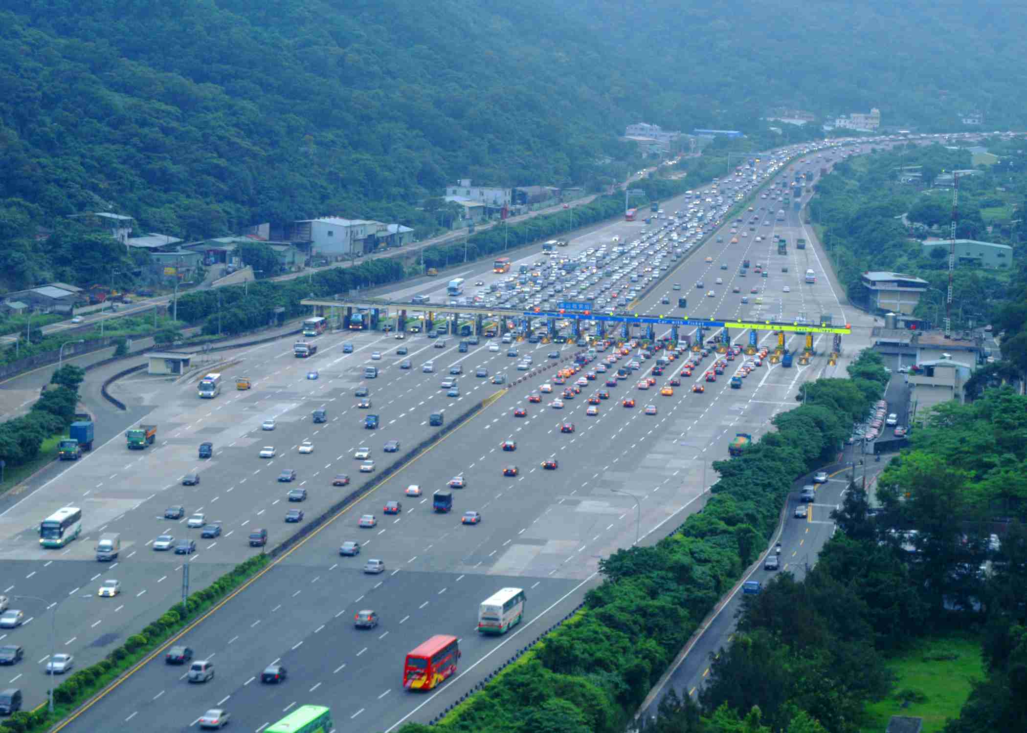 沪陕高速石塘收费站正式开通运营-安徽皖通科技股份有限公司