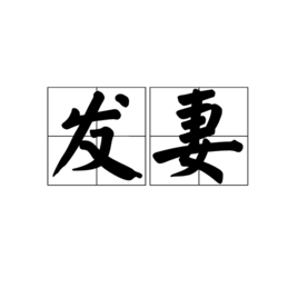 髮妻 (詞彙)