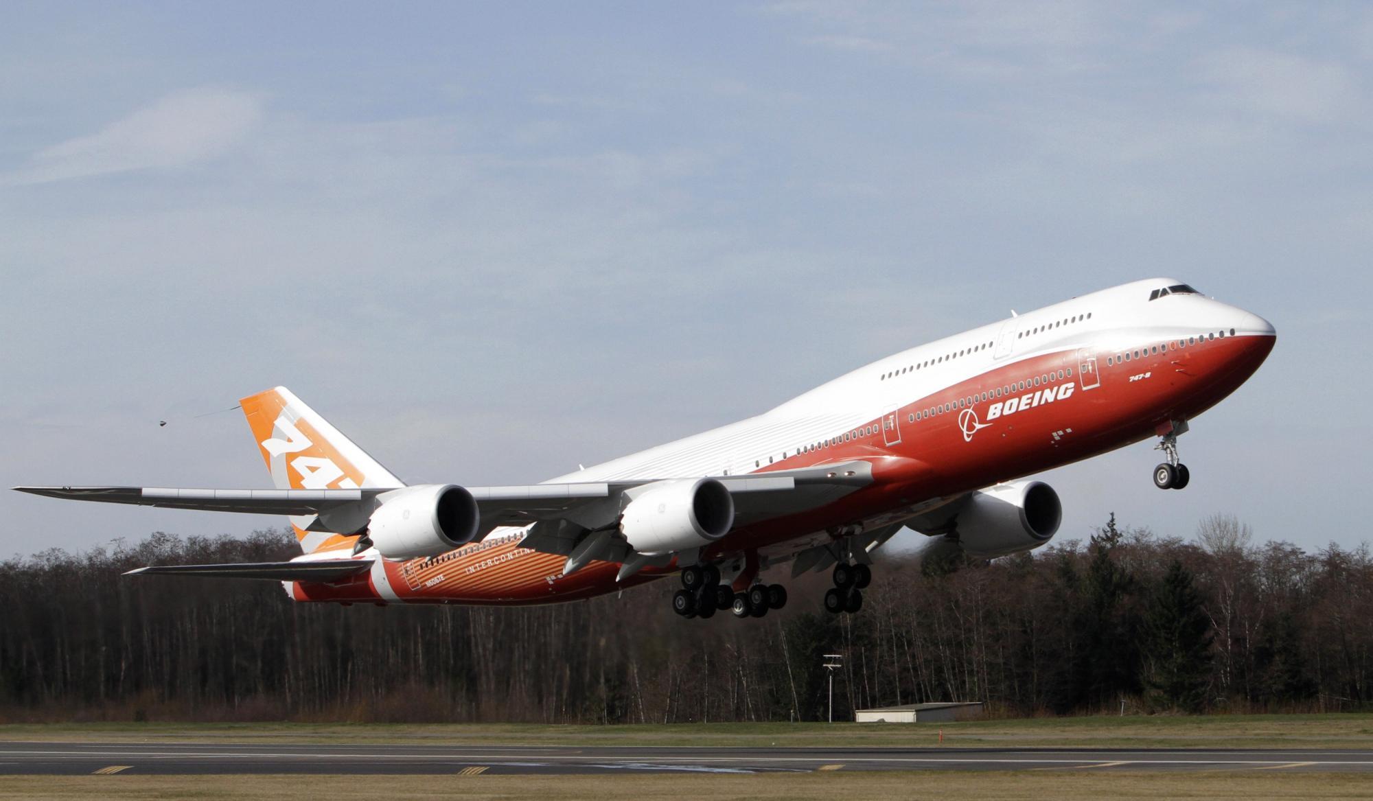 波音747飞机照片图片