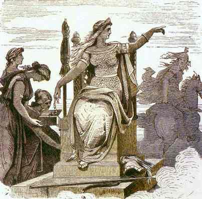 弗丽嘉（北欧神话 天后 | 奥丁的妻子）