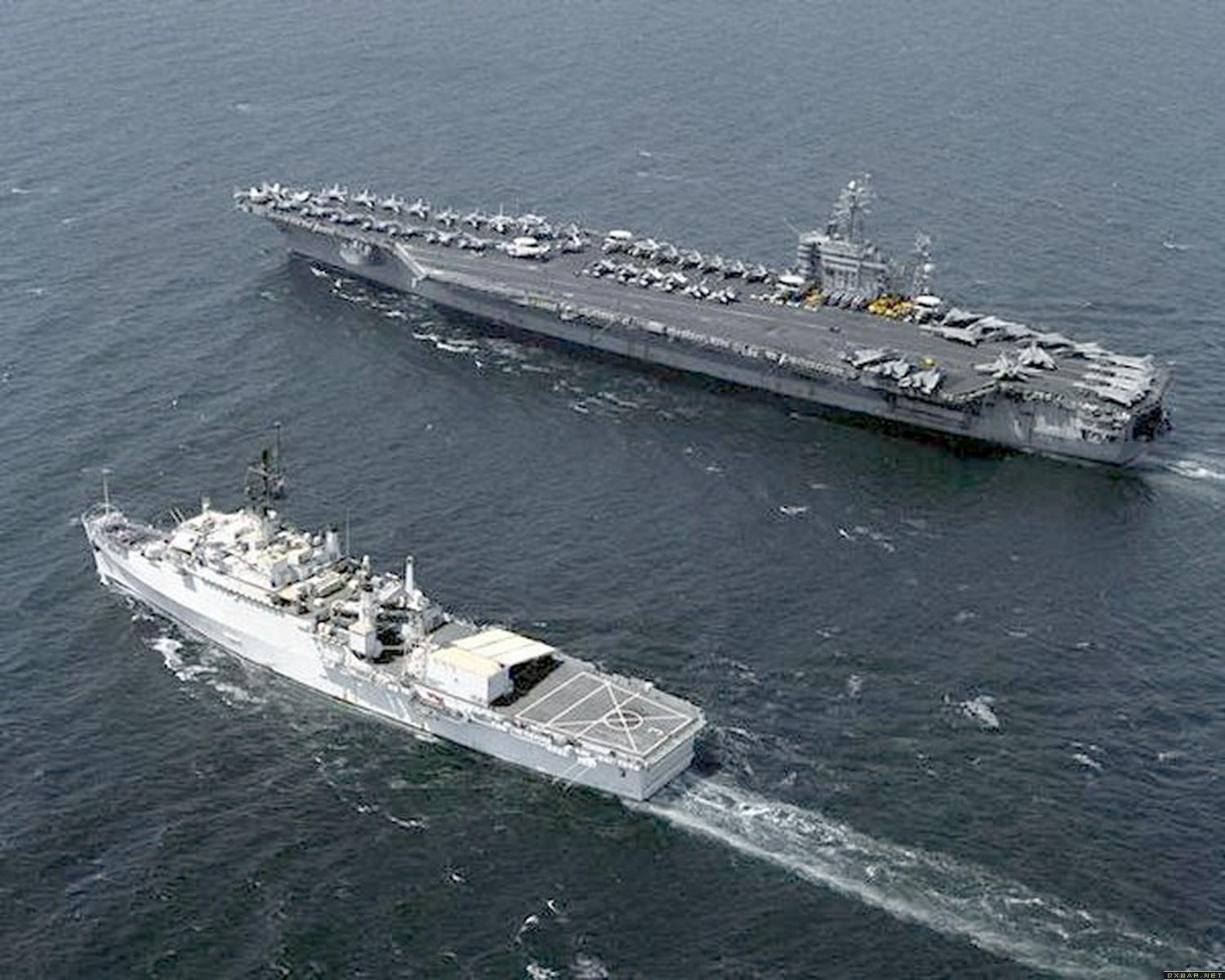 美军罗斯福号航母进入南海 针对中国南海大演习_手机凤凰网