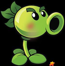 僵尸是迷你小游戏植物僵尸1/2中的一种僵尸,跟豌豆射手的品种是一样的