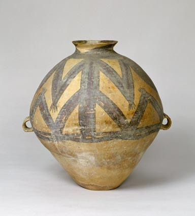 马家窑彩陶蛙纹双系罐 (文化遗产)