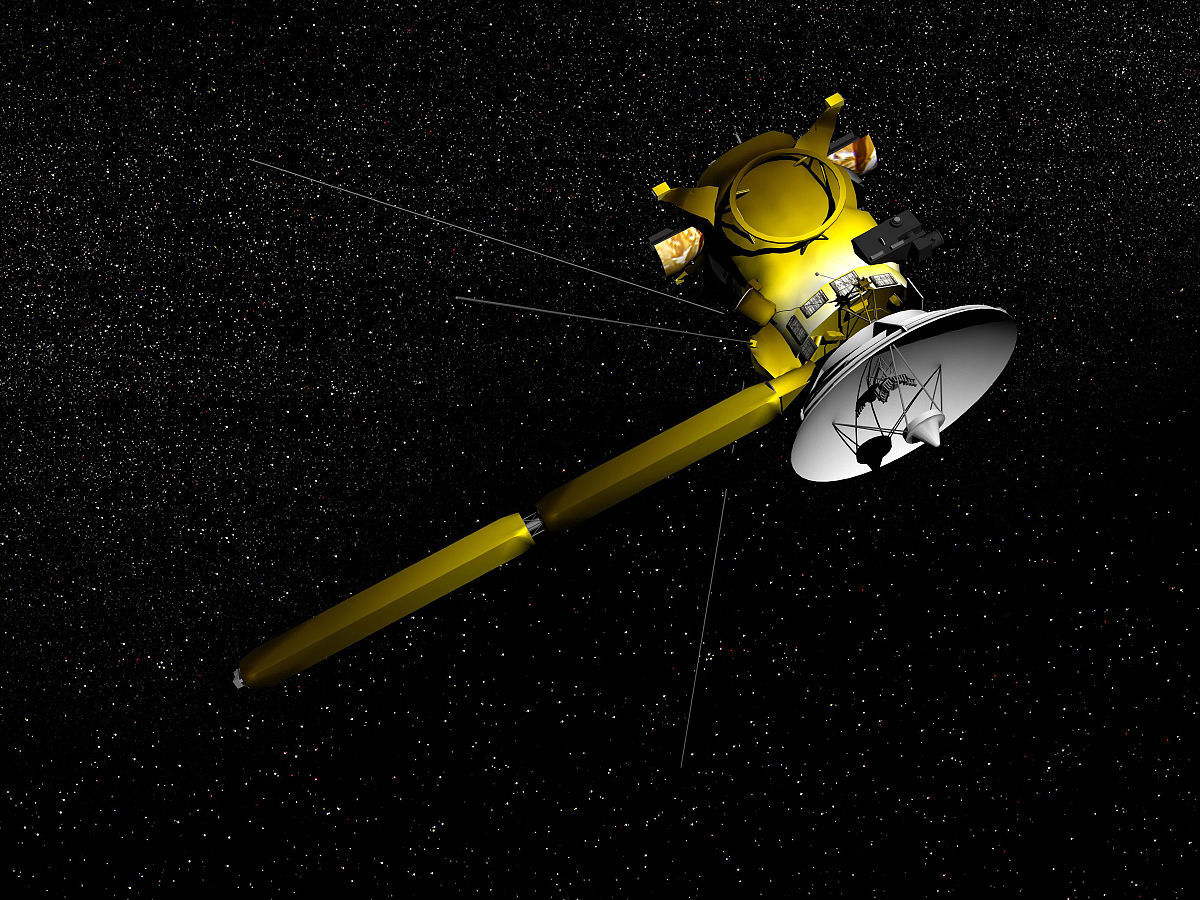 卡西尼号探测器简笔画图片