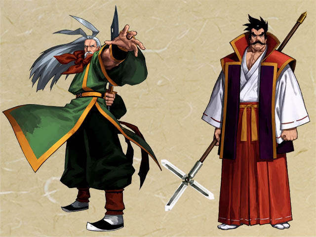 最终boss身份出场,后作侍魂零sp(四大boss之一)和侍魂6(最终boss)都有