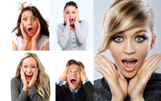 惊讶词汇
