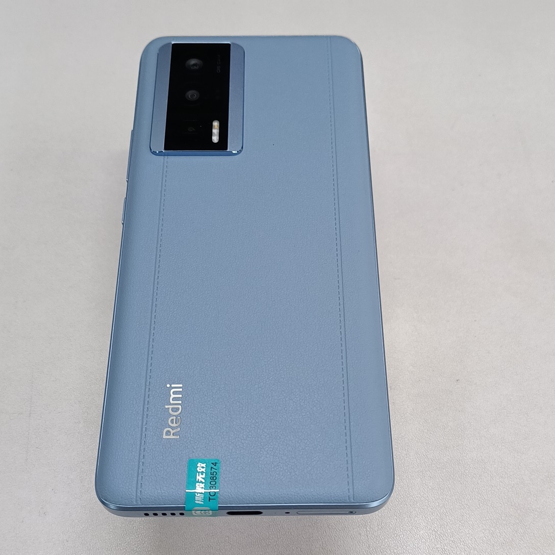 小米【Redmi K60】5G全网通 素皮晴蓝 8G/256G 国行 99新 