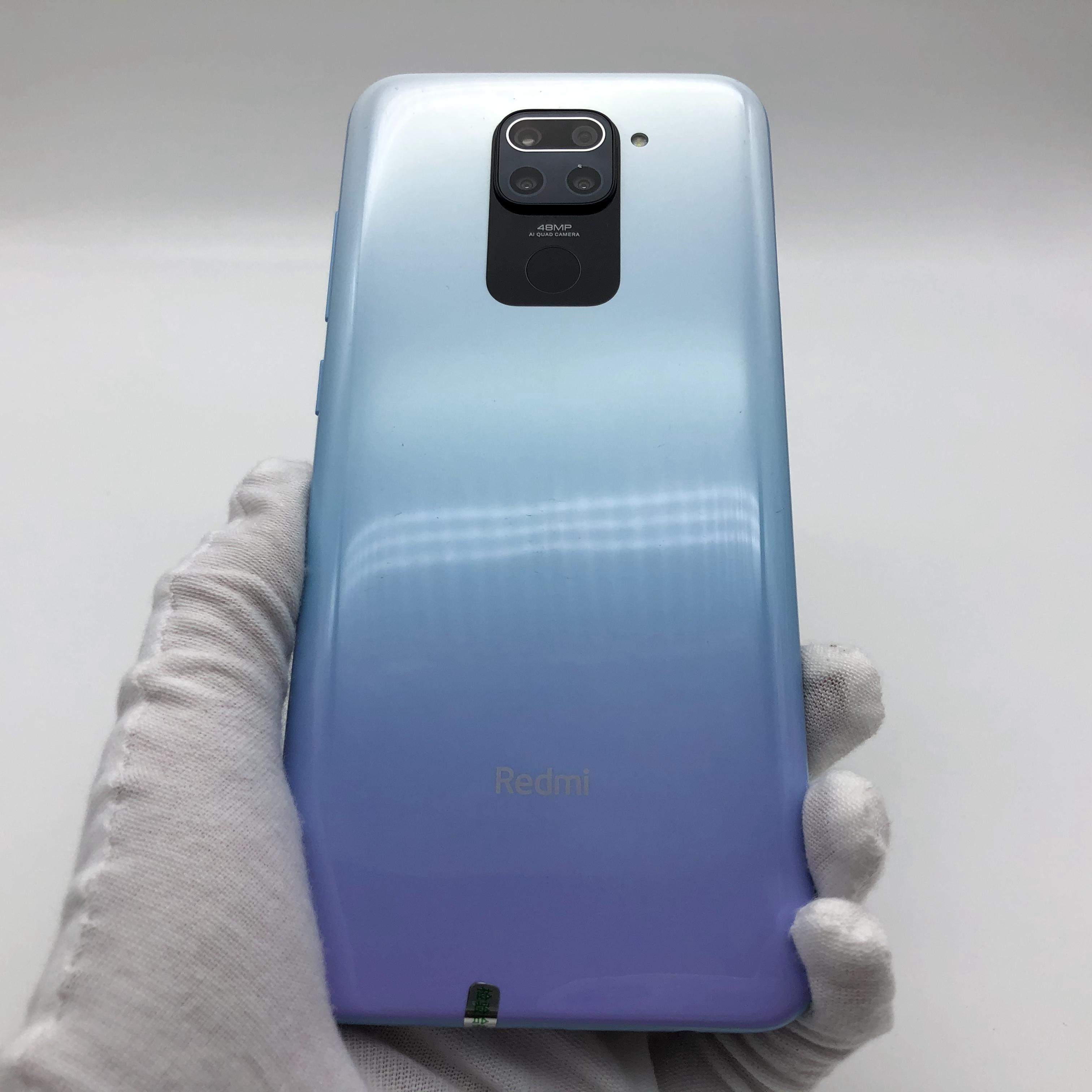 官方质检95成新 国行 4g/128g 冰雾白 4g全网通 小米 redmi 10x 4g