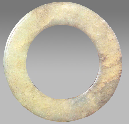 西汉云纹玉环 (文化遗产)