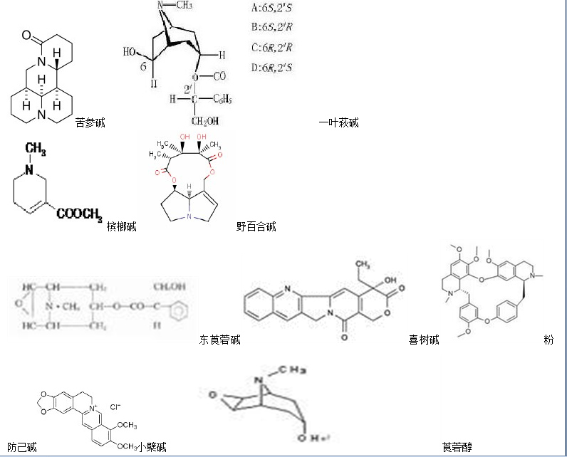 植物碱 (其他生物相关)