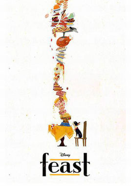 盛宴(其他动漫相关)《盛宴》(feast)是迪士尼2014年推出的动画短片,由