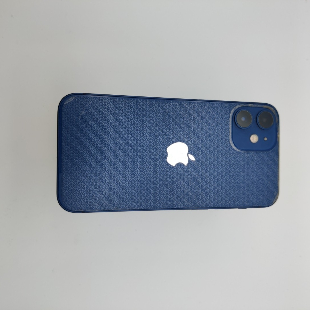苹果【iPhone 12 mini】5G全网通 蓝色 128G 国行 8成新 