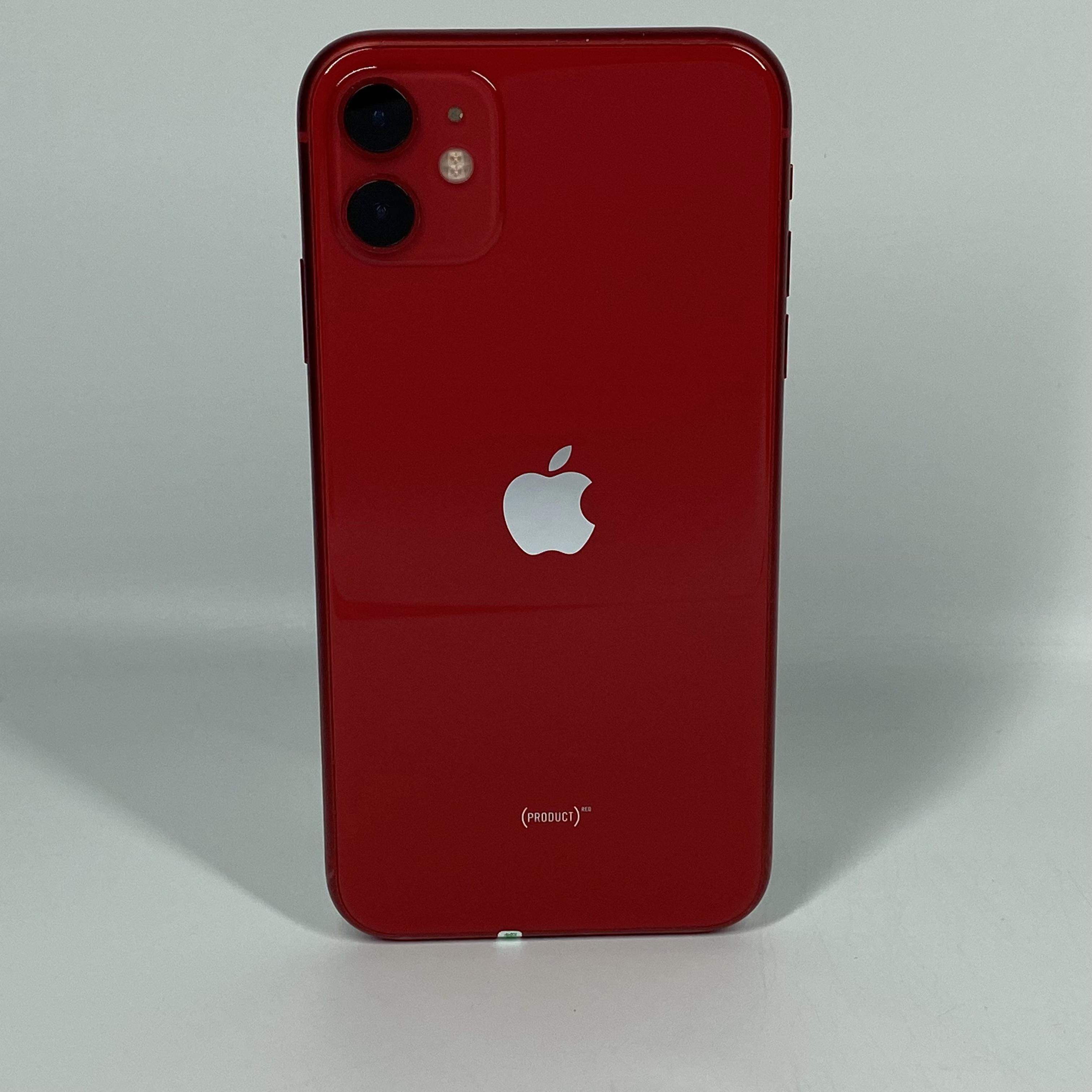 苹果【iPhone 11】4G全网通 红色 128G 国行 9成新 真机实拍